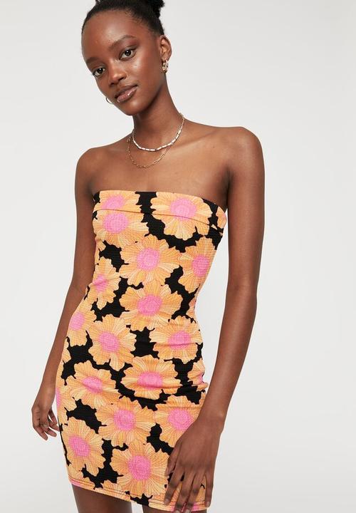 Supré  - Yara bandeau dress - gigi floral black