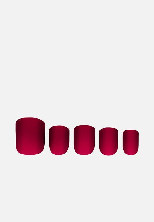 W7 Cosmetics - Glamorous Nails - Garnet