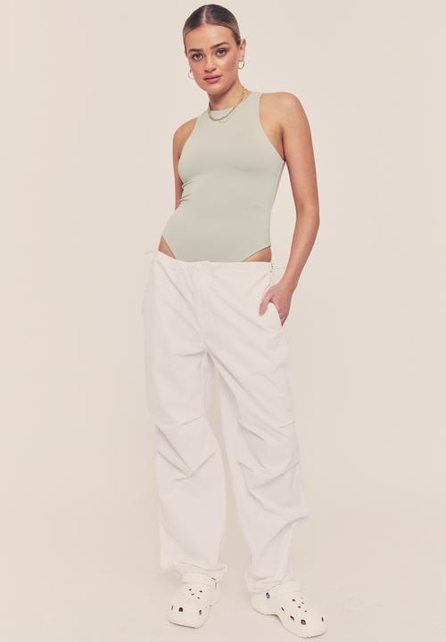 Supré  - Julia tank bodysuit - matte green