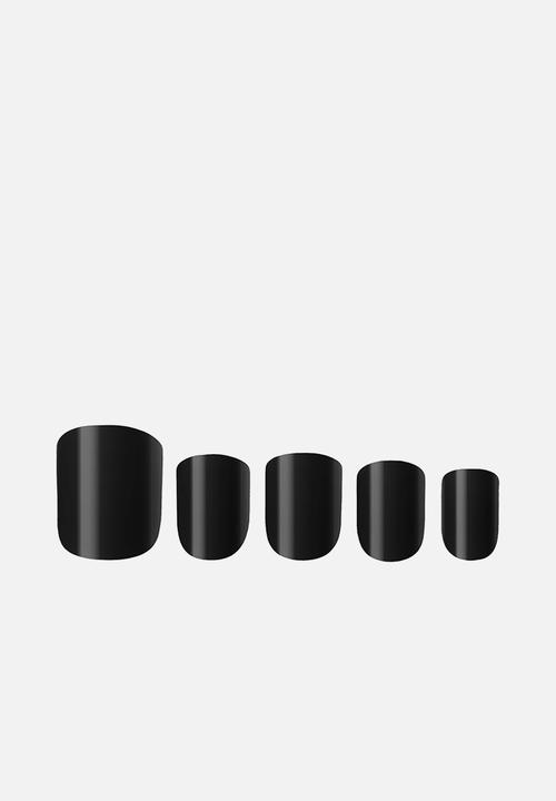 W7 Cosmetics - Glamorous Nails - Jet Black
