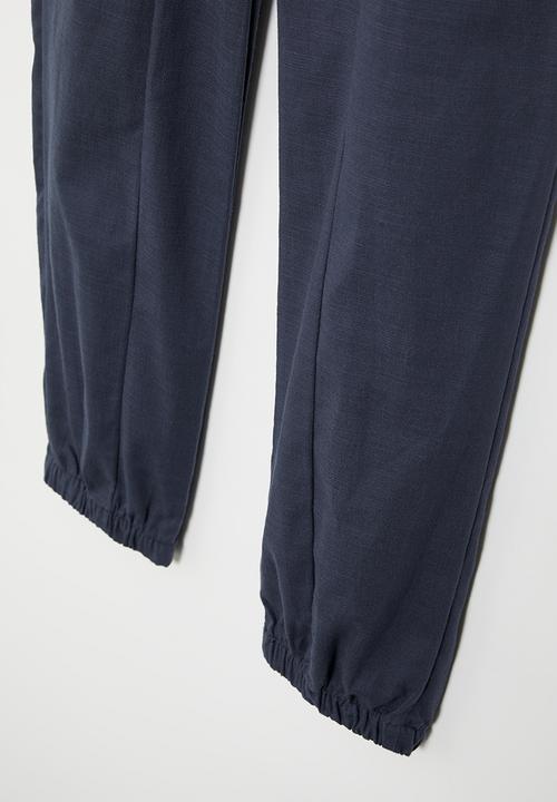 Pop Candy - Boys cuff pants - navy