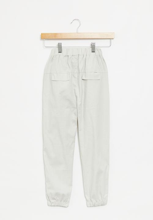 Pop Candy - Boys cuff pants - grey