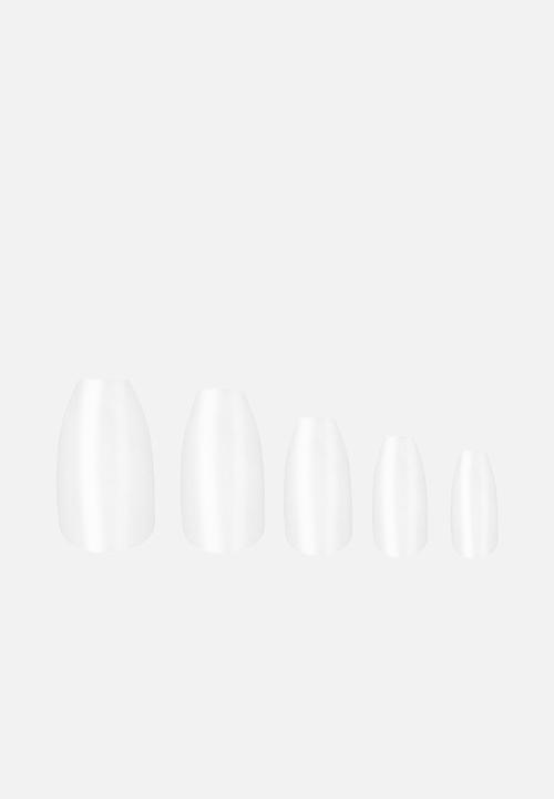 W7 Cosmetics - Naturally Nude False Nails - Coffin