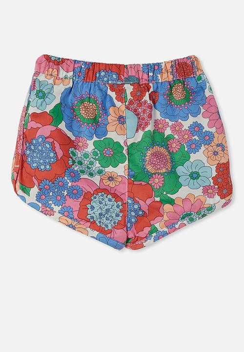Cotton On - Juno short - vanilla & lexie floral