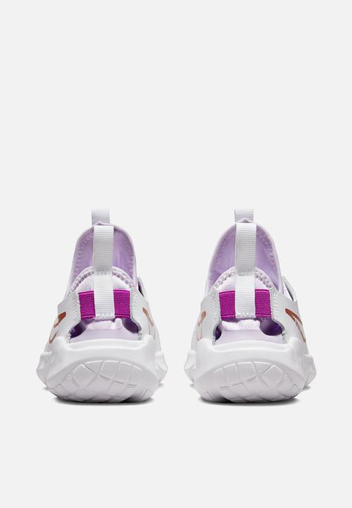 Nike - Nike flex runner 2 - white/metallic copper-violet frost
