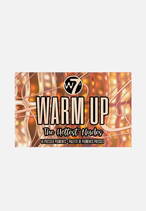 W7 Cosmetics - Warm Up - 40 Hottest Nudes Pressed Pigments Palette