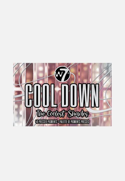 W7 Cosmetics - Cool Down - 40 Coolest Shades Pressed Pigment Palette
