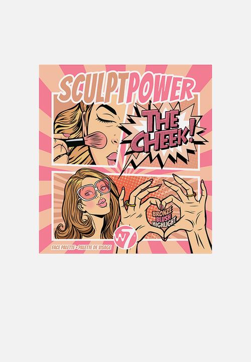 W7 Cosmetics - Sculpt Power Face Palette