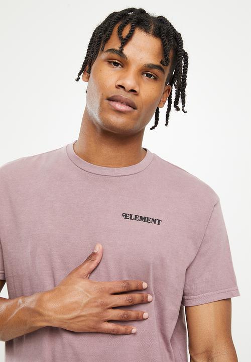 Element - Mushroom skate short sleeve tee - elderberry