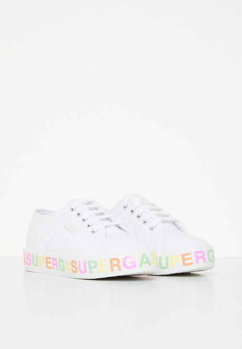 SUPERGA - 2730 kids lettering - ag7 white candy