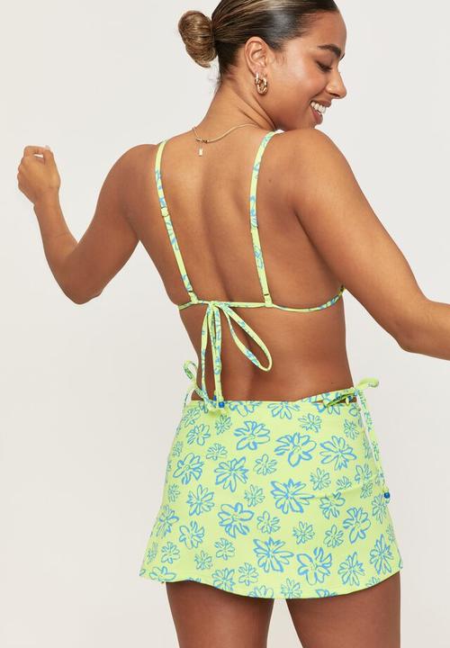 Supré  - Luxe swim skirt - paloma lime