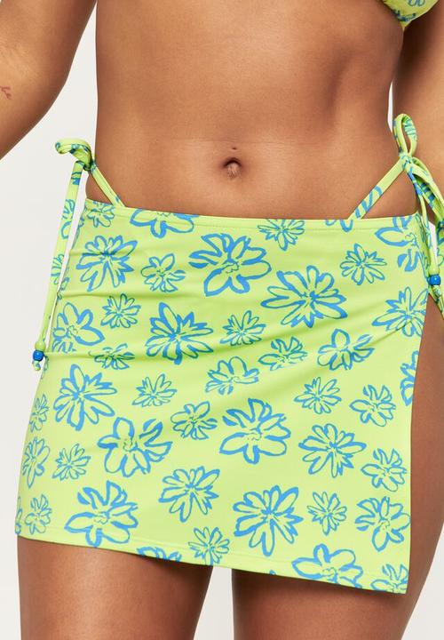 Supré  - Luxe swim skirt - paloma lime