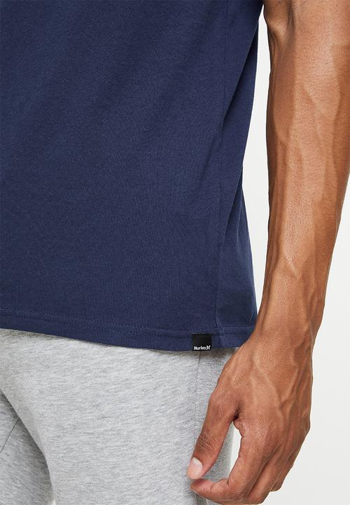 Hurley - Fastlane print t-shirt - obsidian