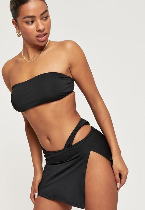 Supré  - Luxe swim skirt - black