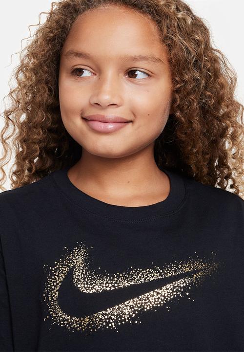 Nike - G nsw tee bf shine - black