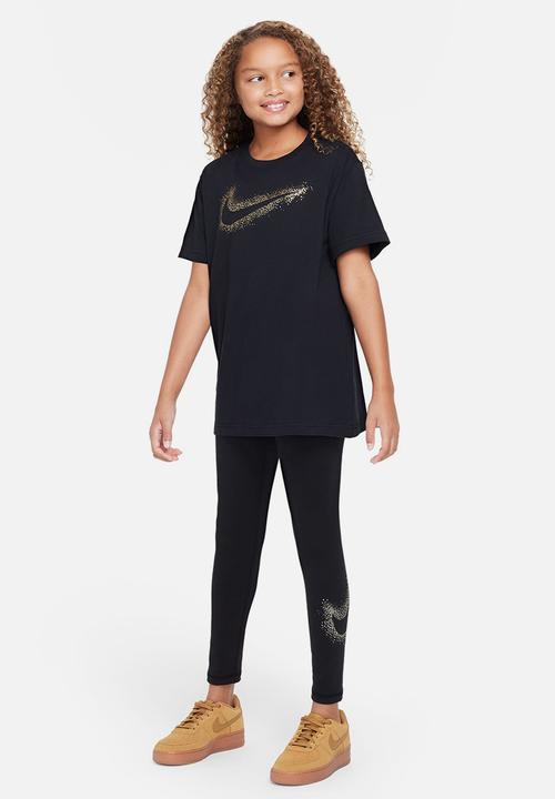 Nike - G nsw tee bf shine - black