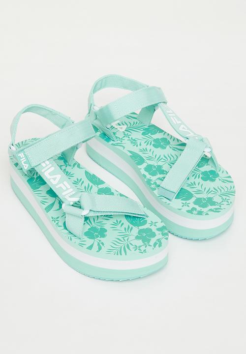 FILA - Starlight floral - blue glass & white