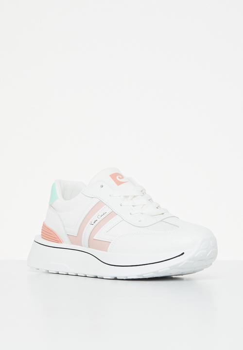 Pierre Cardin - Martinique 1 sneaker - white & pink