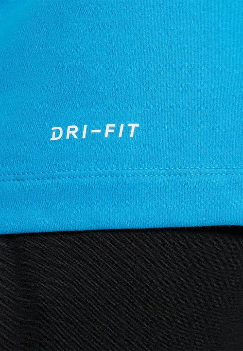Nike - M Nike df tee dfc crew solid - laser blue