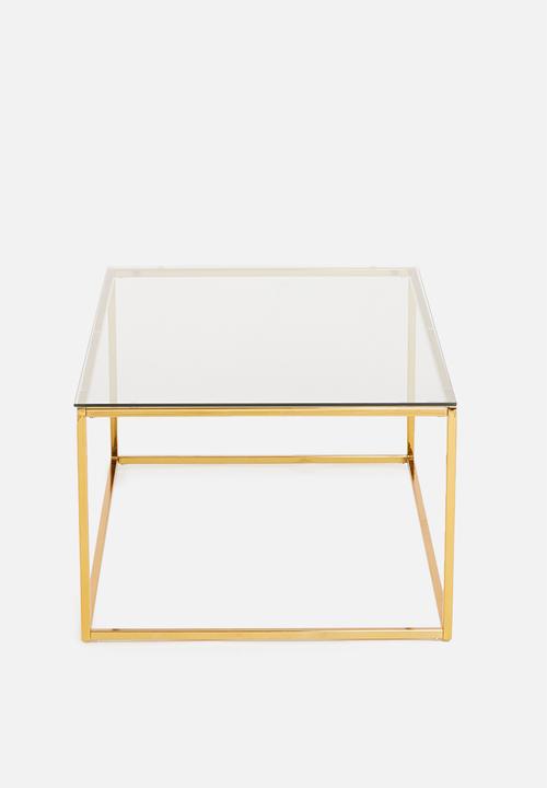 Sixth Floor - Cilla coffee table - gold
