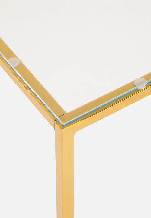 Sixth Floor - Cilla coffee table - gold