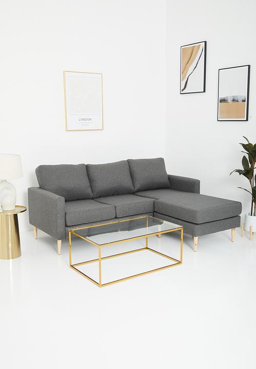 Sixth Floor - Cilla coffee table - gold