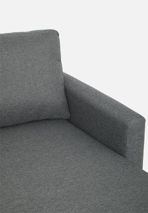 Sixth Floor - Soma interchangeable corner unit - charcoal