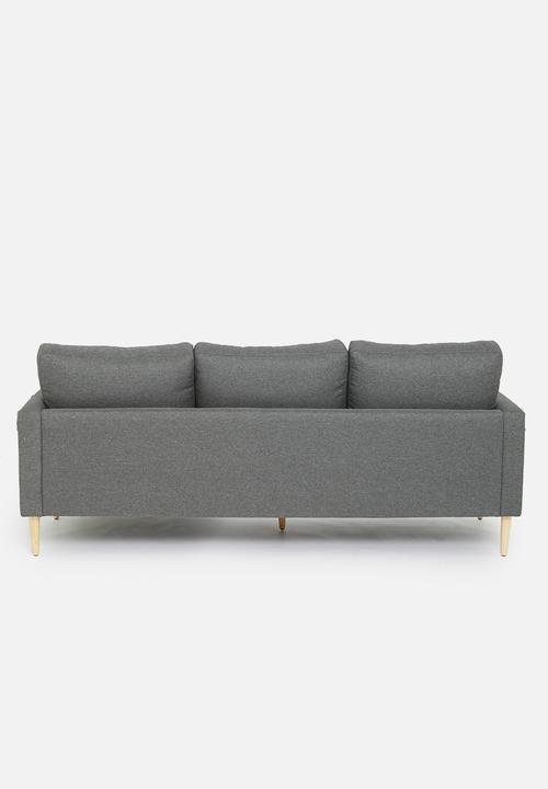 Sixth Floor - Soma interchangeable corner unit - charcoal