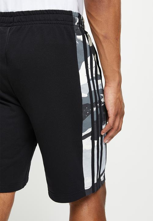 adidas Performance - Camo short m - black