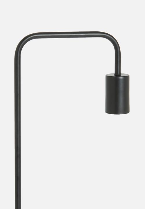 Sixth Floor - Simple floor lamp - black