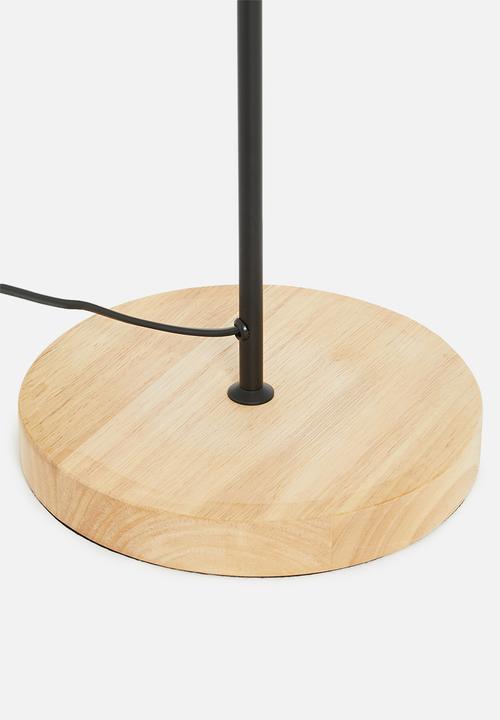 Sixth Floor - Simple floor lamp - black