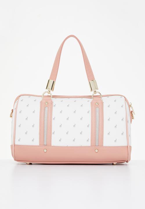 POLO - Santorini barrel bag - pink