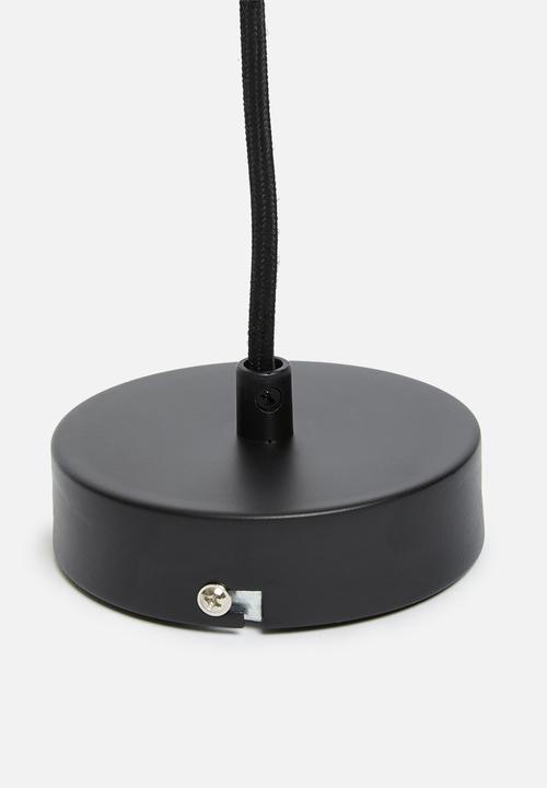 Sixth Floor - Bistro pendant - black