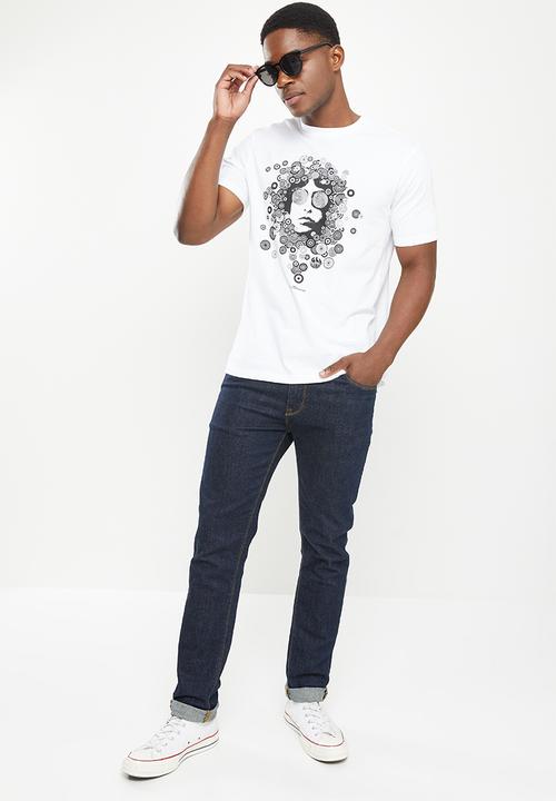 Ben Sherman - Circleman tee shirt - white