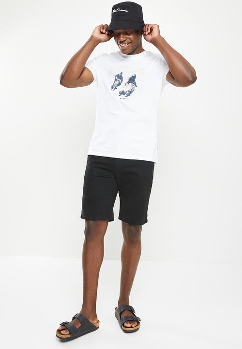 Ben Sherman - Speed machine tee shirt - white