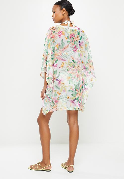 DORINA - Koro island cover up - white