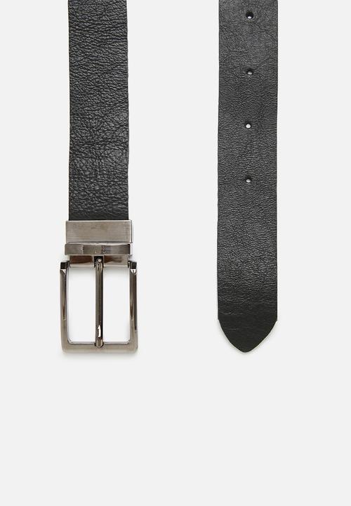 Superbalist - Riaan reversible belt - black