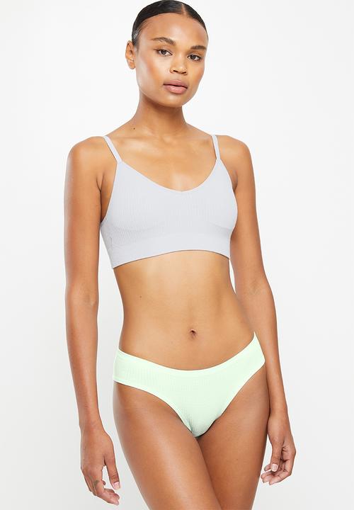 DORINA - Edith 2 pack cheeky hipster - green & grey