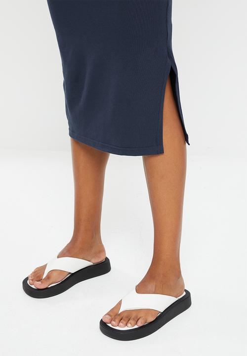 Superbalist - Maternity column slit skirt - navy