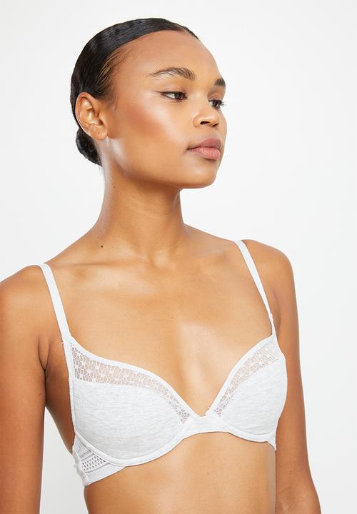 DORINA - Duscha plunge bra - grey