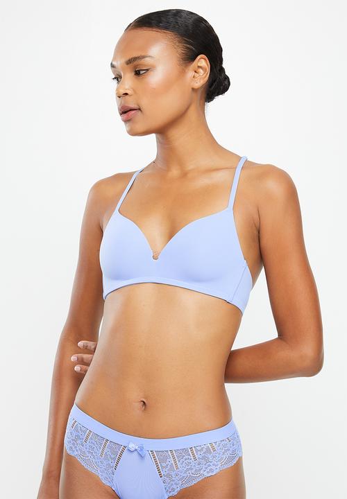 DORINA - Fili/lace soft bra - blue