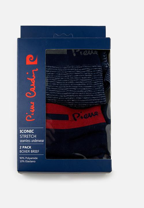 Pierre Cardin - 2 Pack stripe underwear - navy