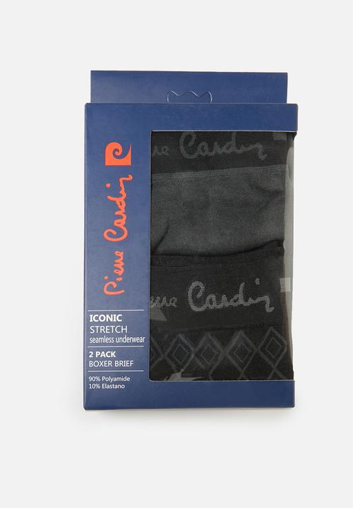 Pierre Cardin - 2 Pack diamond underwear - grey