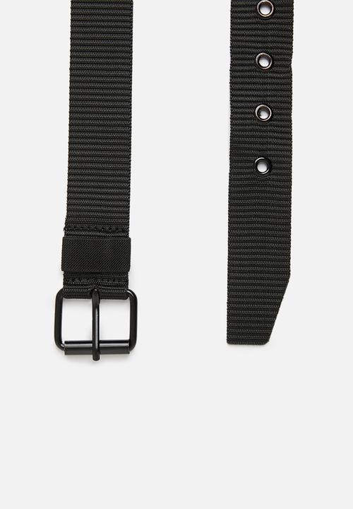 Superbalist - Chang canvas belt - black