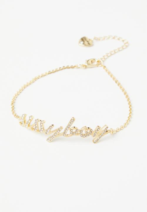 SISSY BOY - Multi pack bracelet - gold