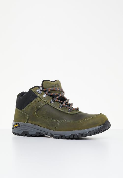 Bronx - Vibram boot - olive