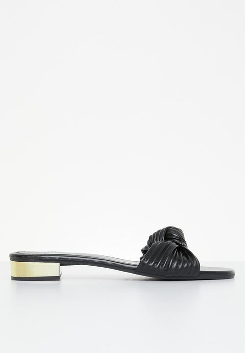 dailyfriday - Salvadora knot mule - black