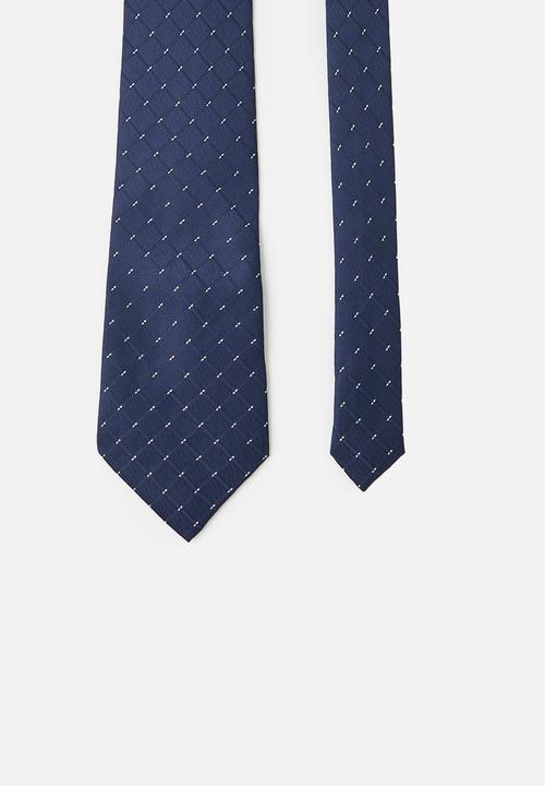 basicthread - Blue spotted tie - blues