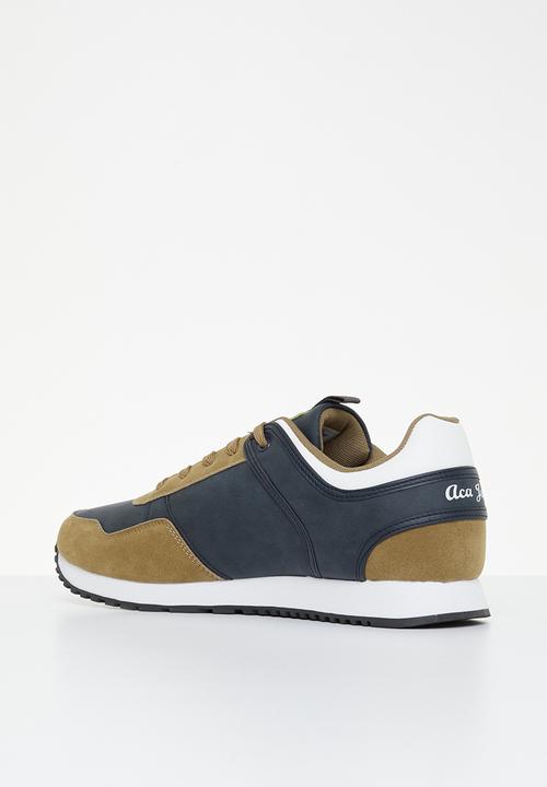 Aca Joe - Aca joe taycan runner sneaker - tan & navy