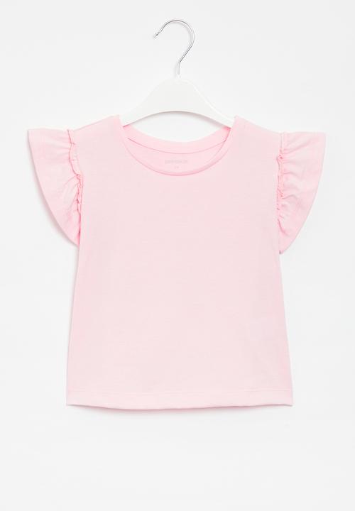 Superbalist - Frill tee - dusty pink